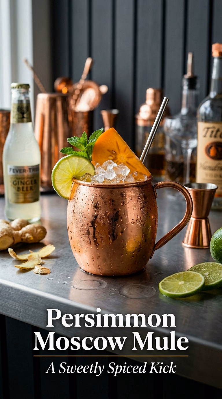 Persimmon Moscow Mule