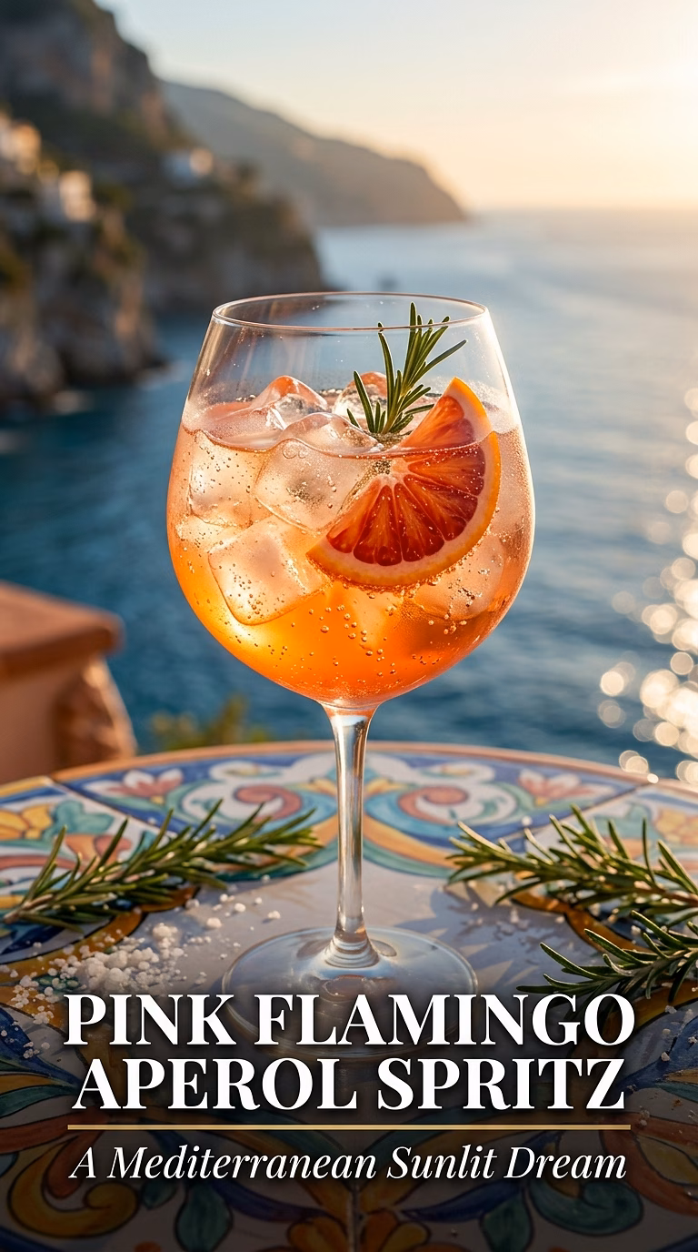 Pink Flamingo Aperol Spritz