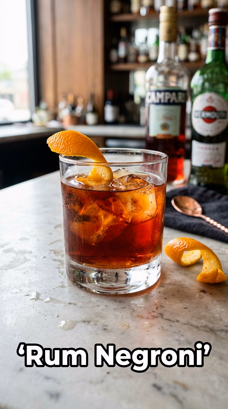 Rum Negroni