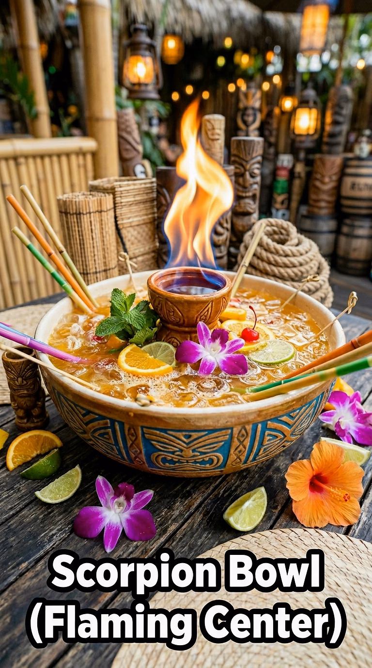 Scorpion Bowl (Flaming Center)