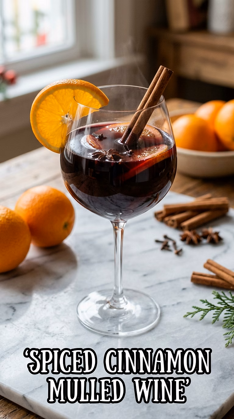 Spiced Cinnamon Mulled Wine