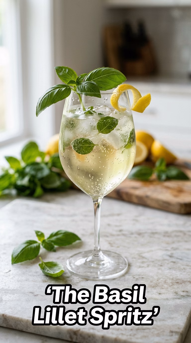 The Basil Lillet Spritz