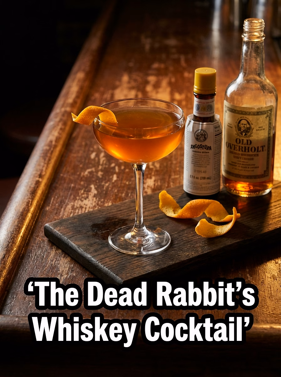 12. ✨ The Dead Rabbit's Whiskey Cocktail