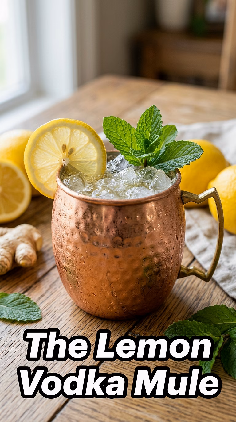 The Lemon Vodka Mule