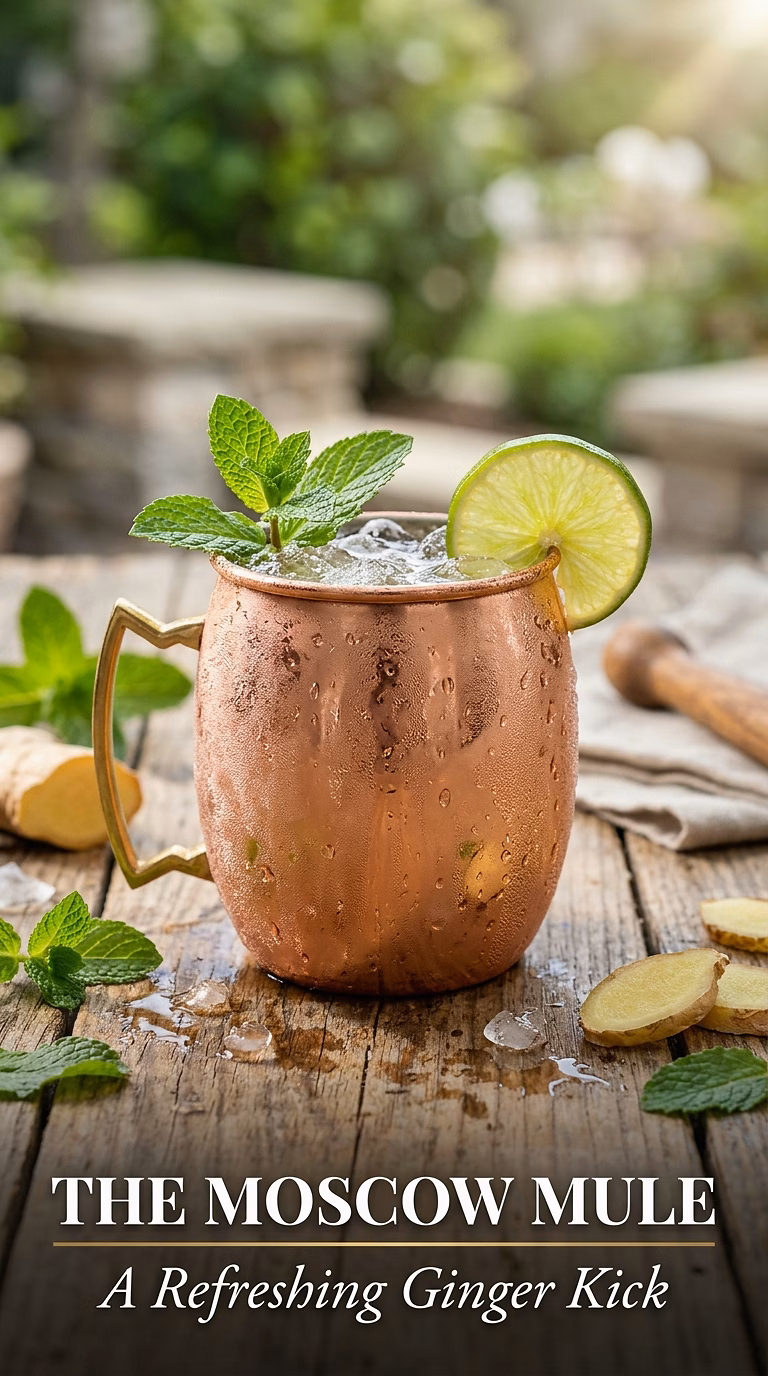 The Moscow Mule with Orange Bitters