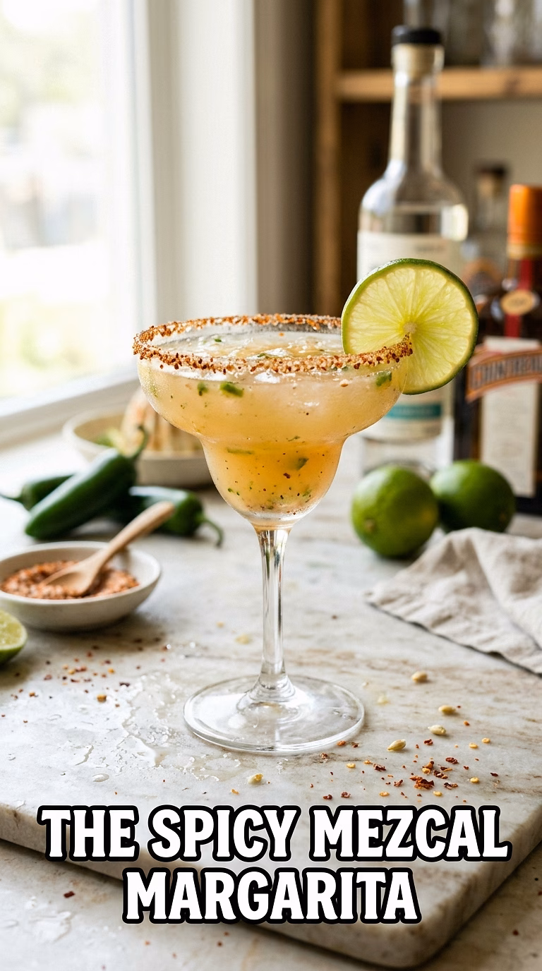 The Spicy Mezcal Margarita