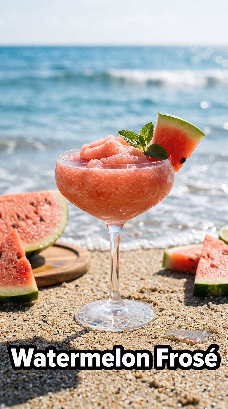 Watermelon Frosé