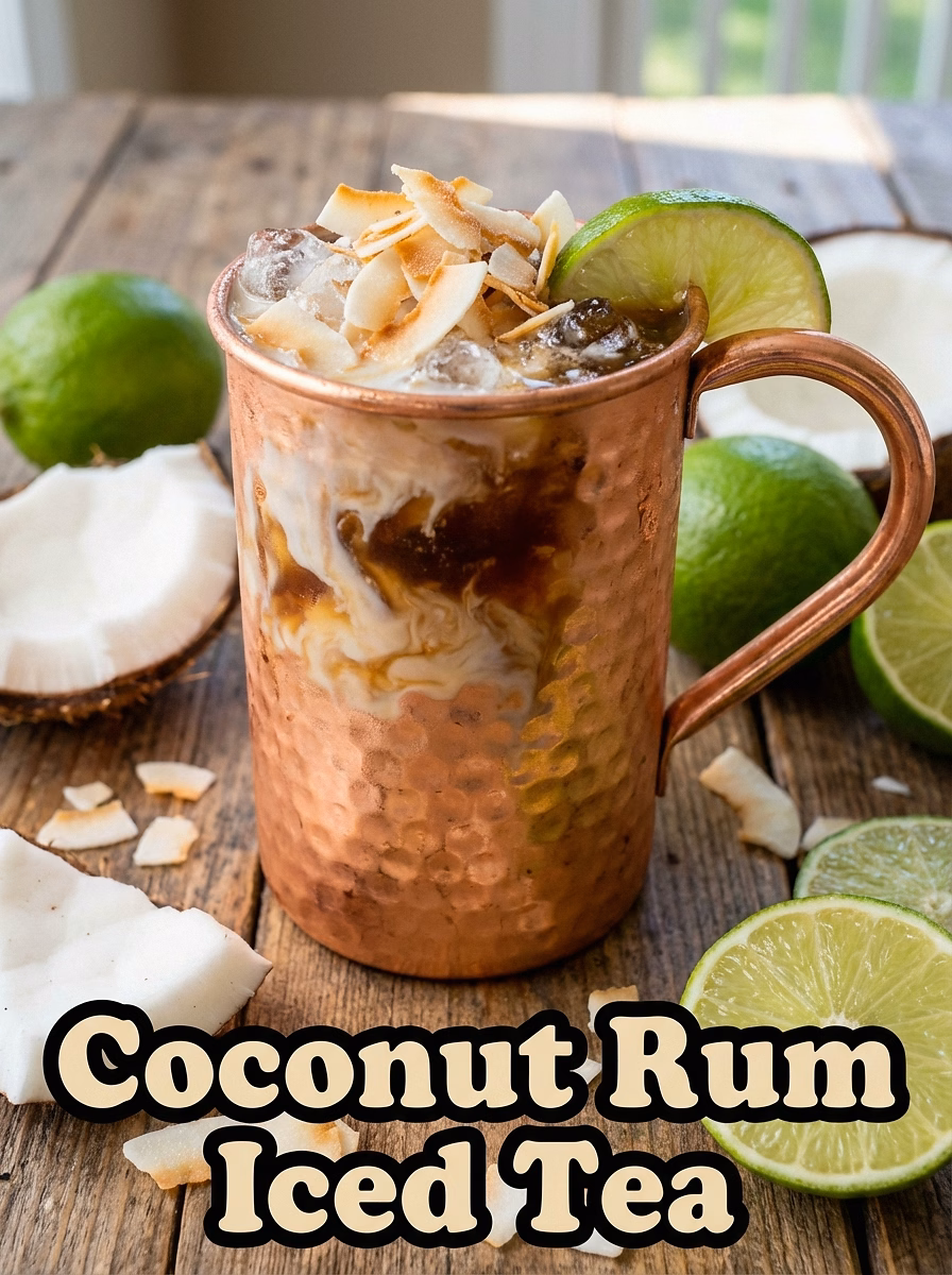 Coconut Rum Iced Tea