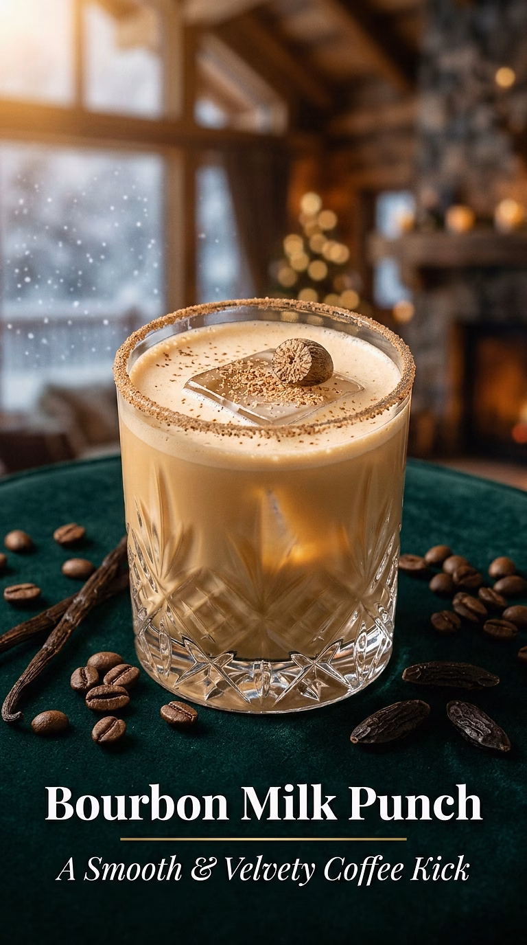 Bourbon Milk Punch