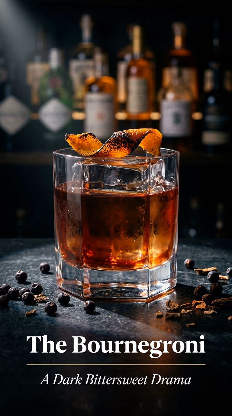 Bourbon Negroni (The Bournegroni)