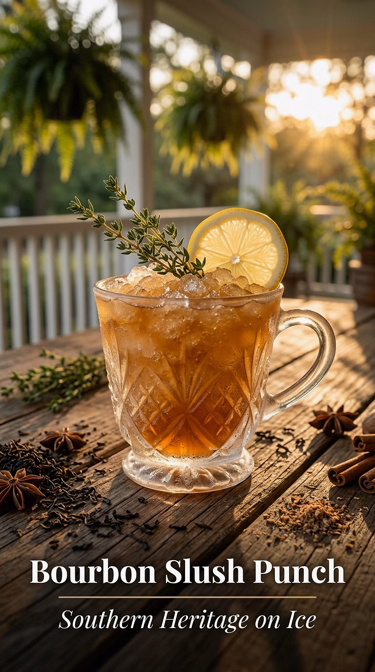 Bourbon Slush Punch