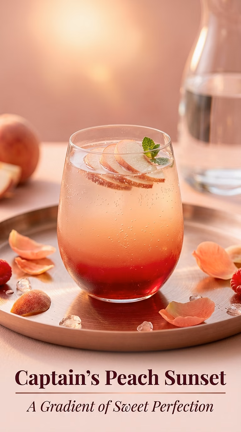 Captain's Peach Sunset