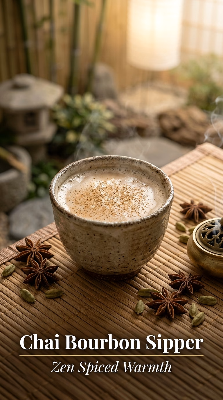 Chai Spiced Bourbon Warm Sipper