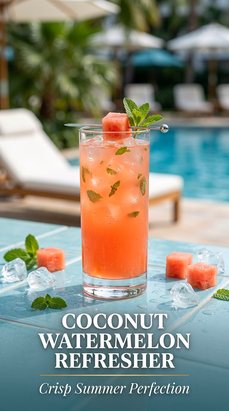 Coconut Watermelon Refresher