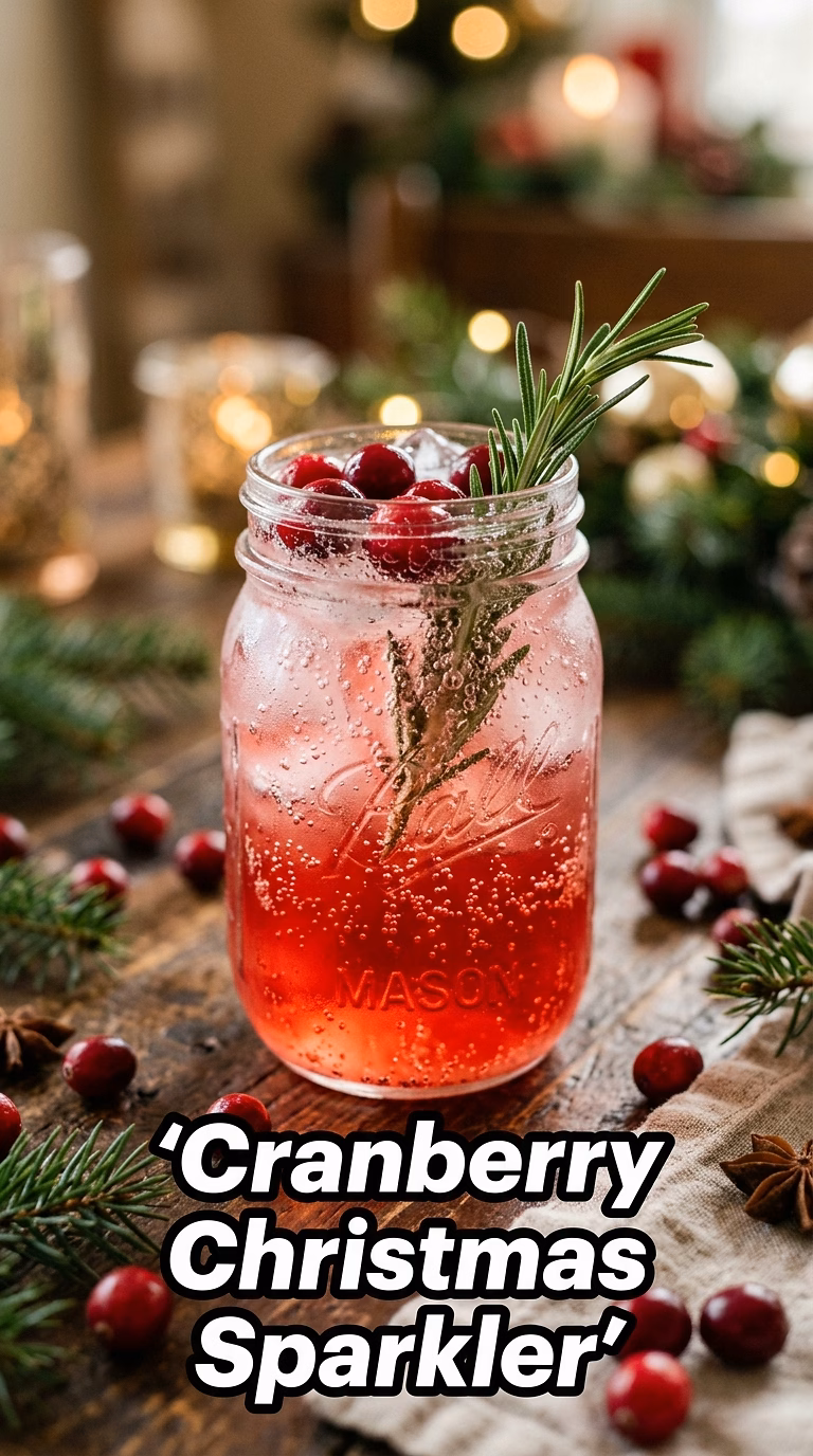 Cranberry Christmas Sparkler