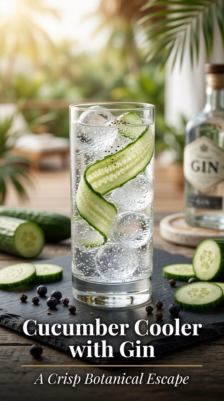 Cucumber Cooler with Gin