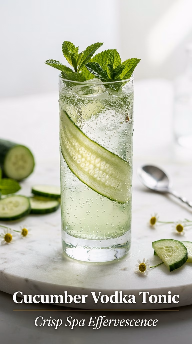 Cucumber Vodka Tonic