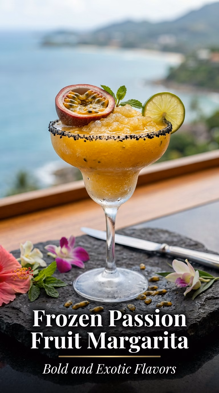 Frozen Passion Fruit Margarita