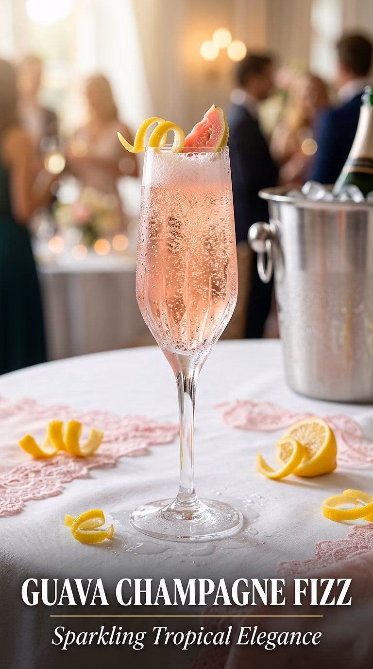 Guava Champagne Fizz
