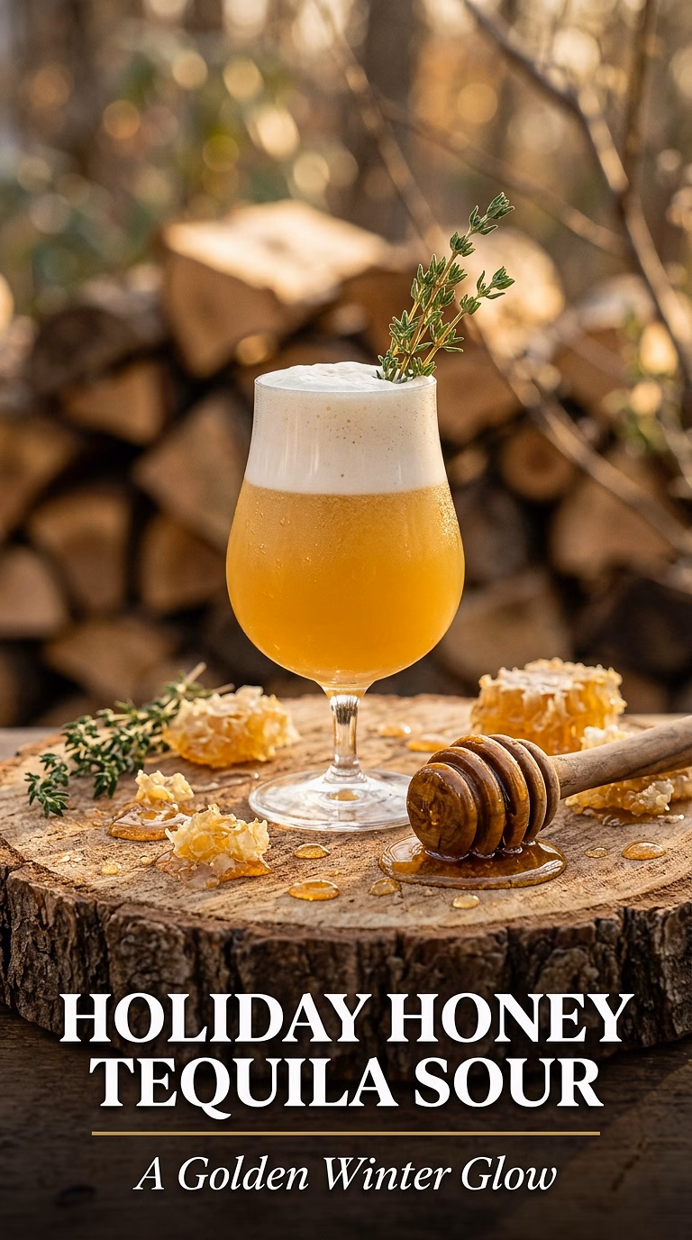Holiday Honey Tequila Sour
