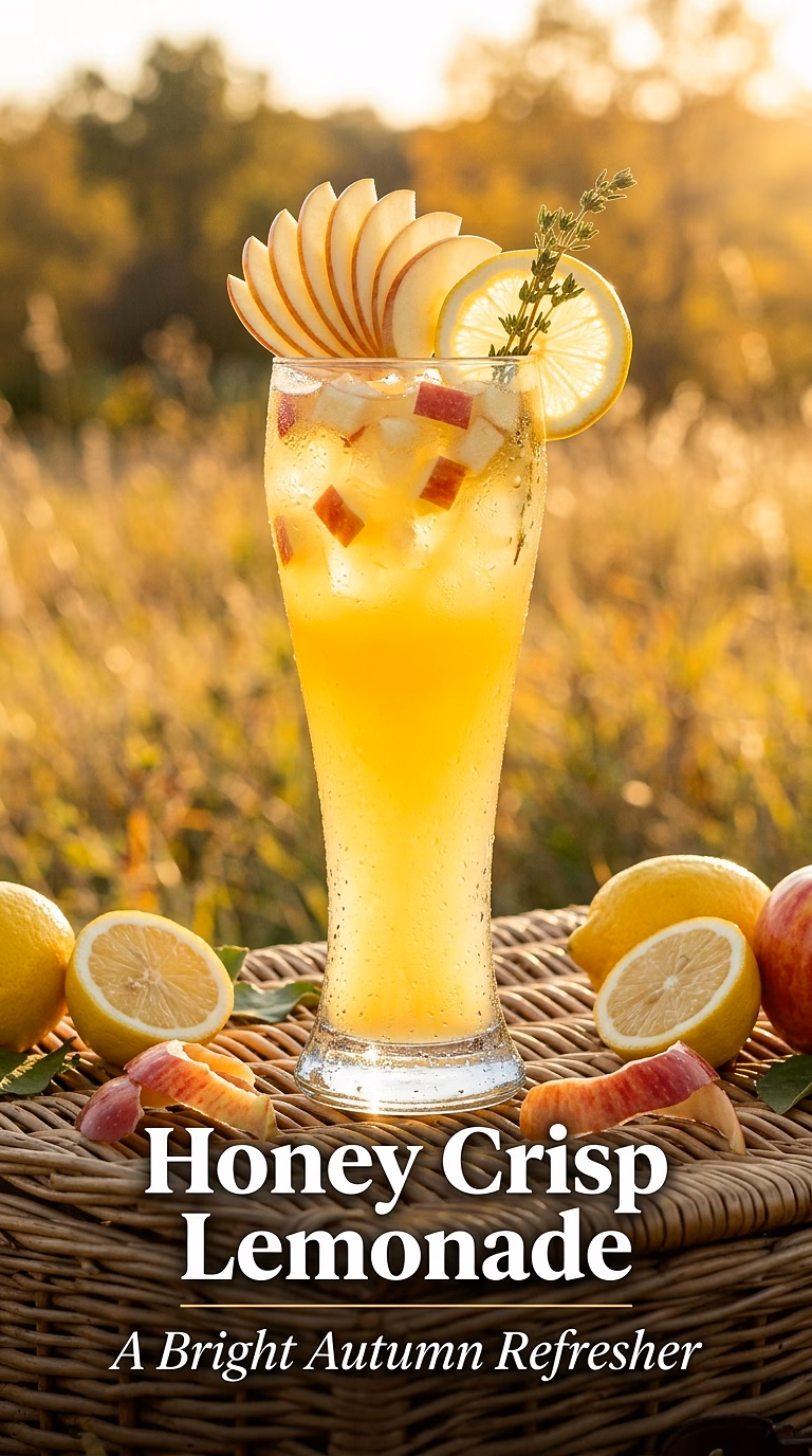 Honey Crisp Vodka Lemonade