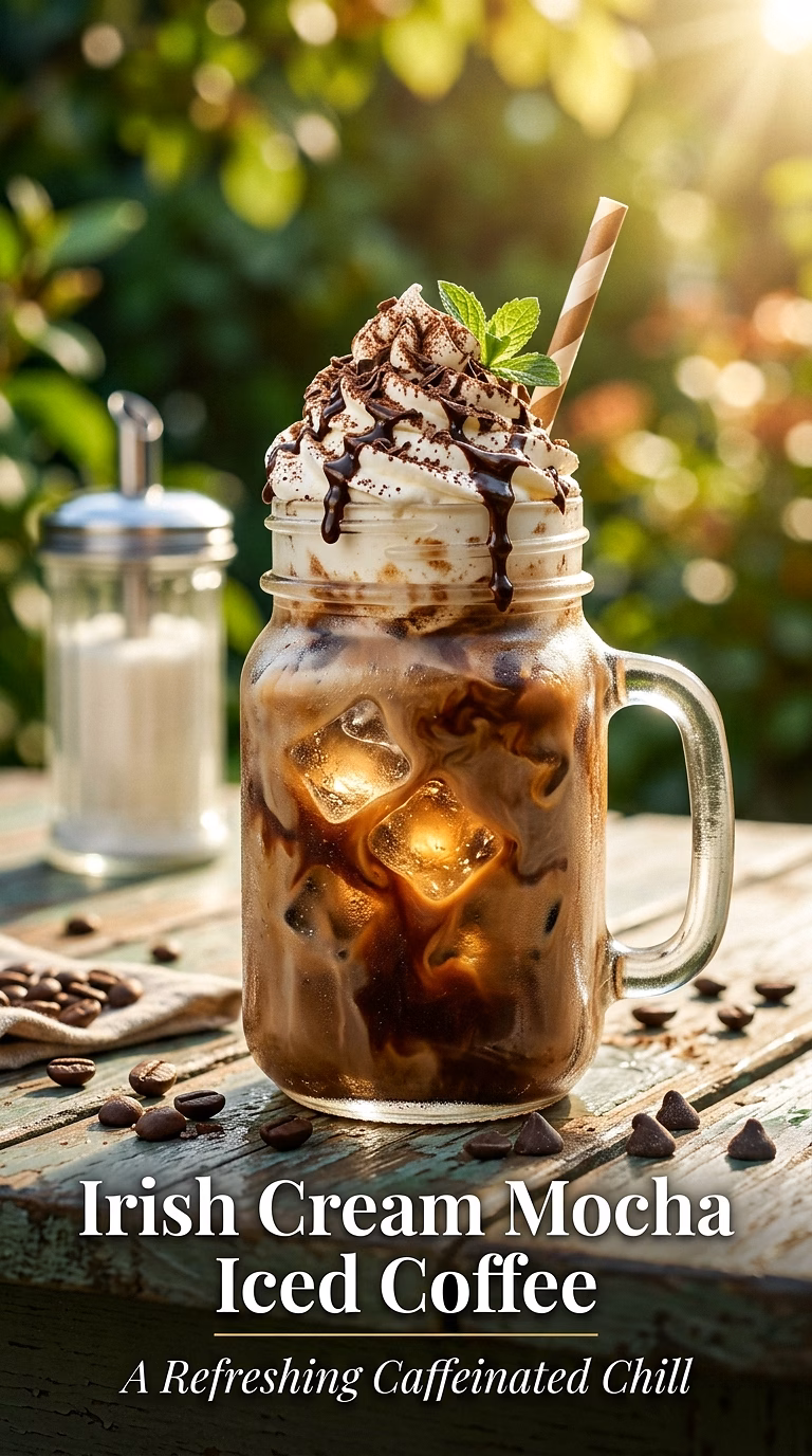 Irish Cream Mocha Iced Coffee
