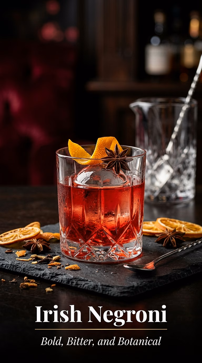 Irish Negroni (Irish Boulevardier)