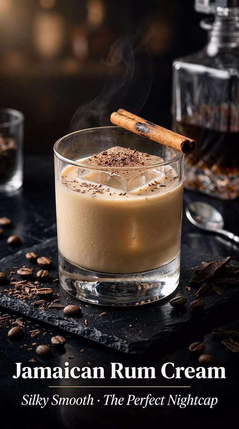 Jamaican Rum Cream Cocktail