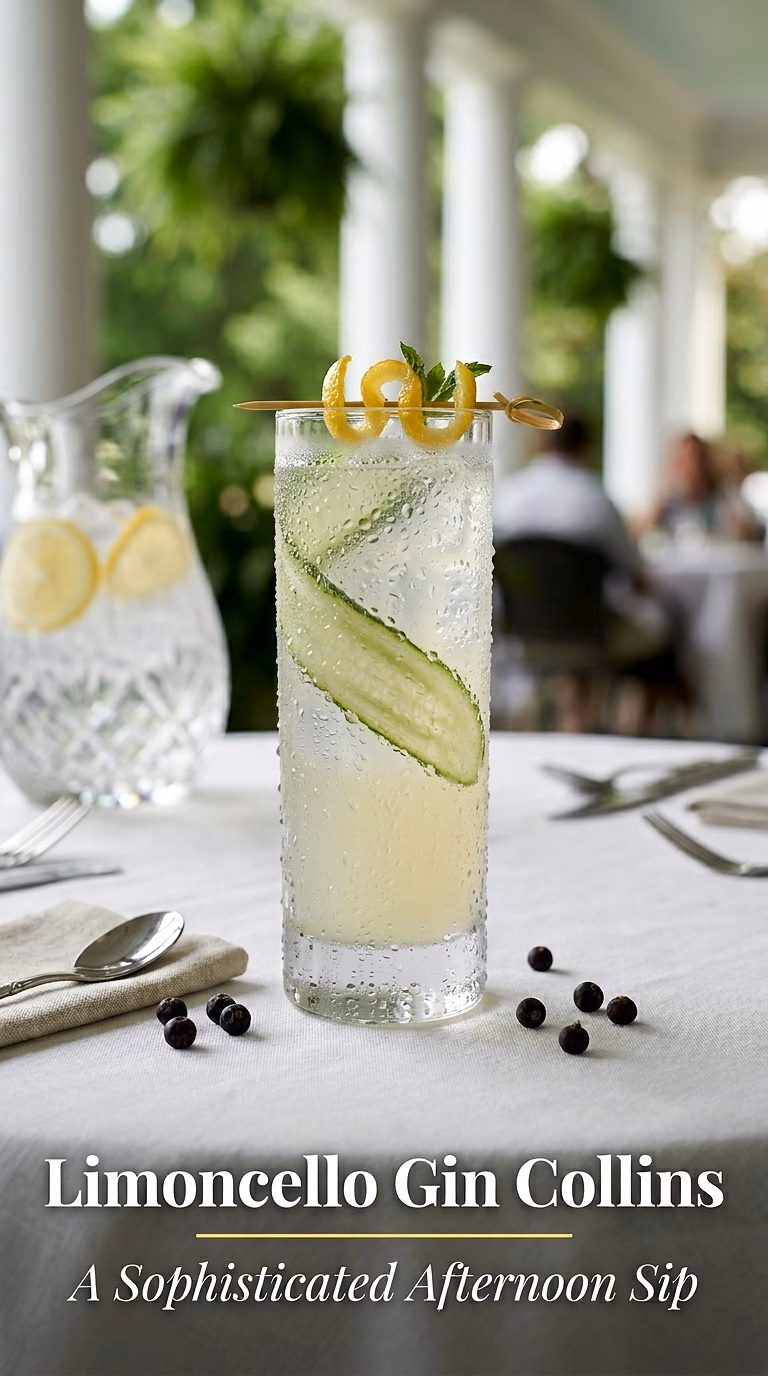 Limoncello Gin Collins