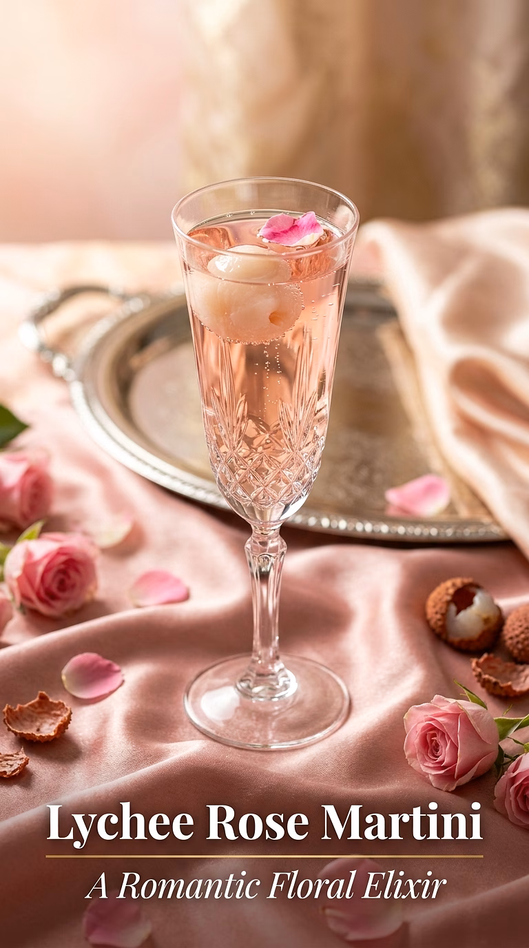 Lychee Rose Martini