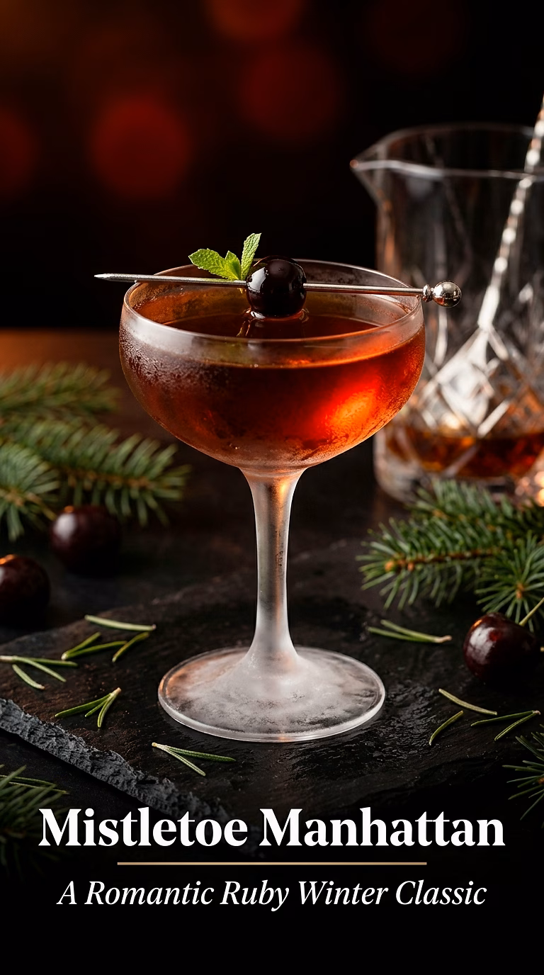 Mistletoe Manhattan