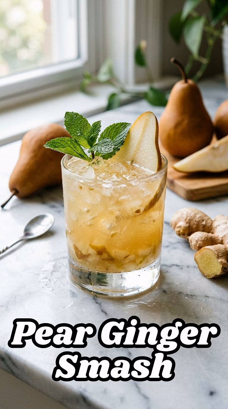 Pear Ginger Smash