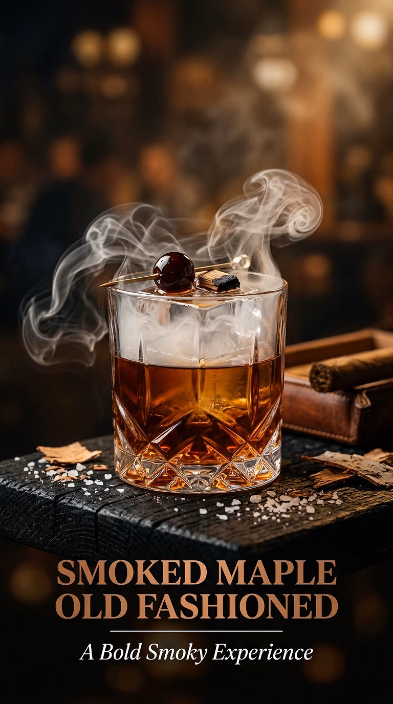 Smoked Maple Old Fashioned