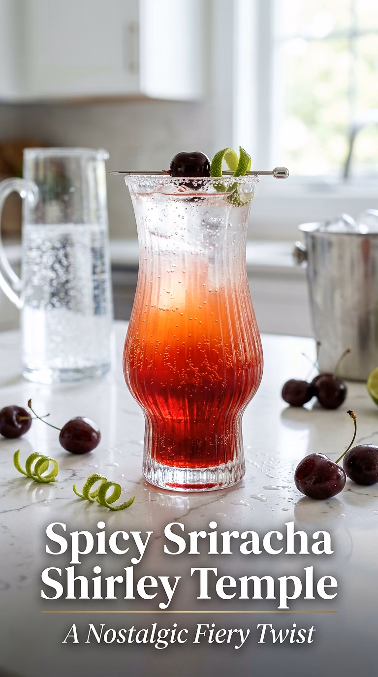 Spicy Sriracha Grown-Up Shirley Temple