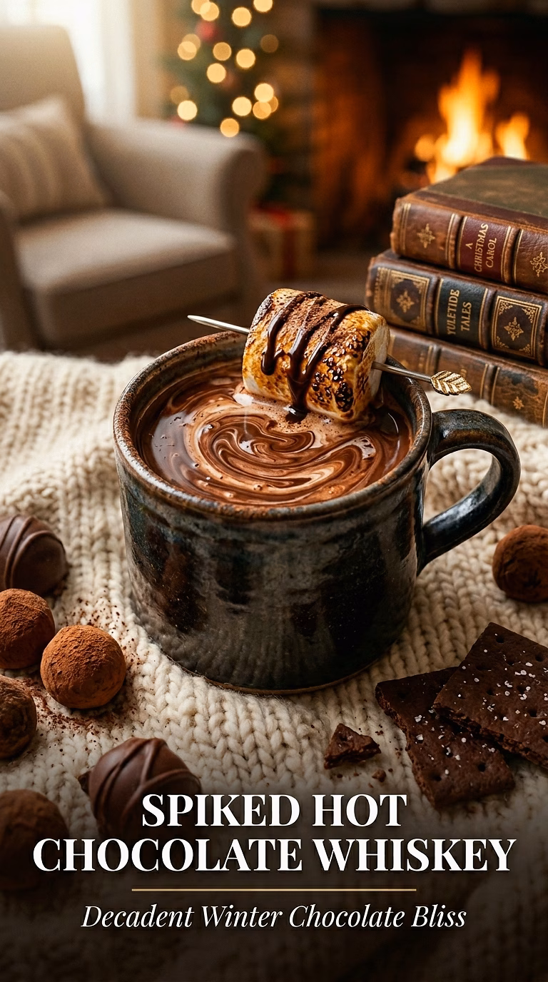 Spiked Hot Chocolate Whiskey