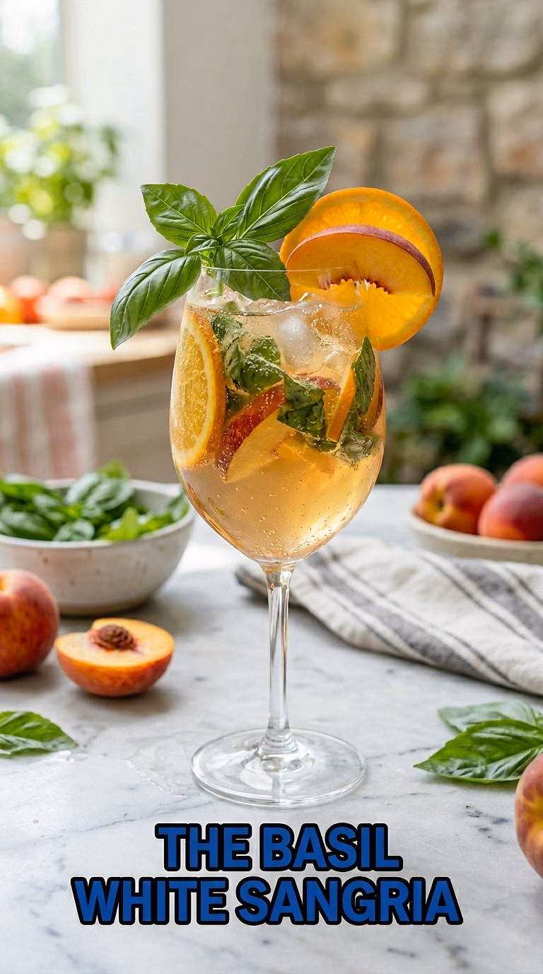 The Basil White Sangria