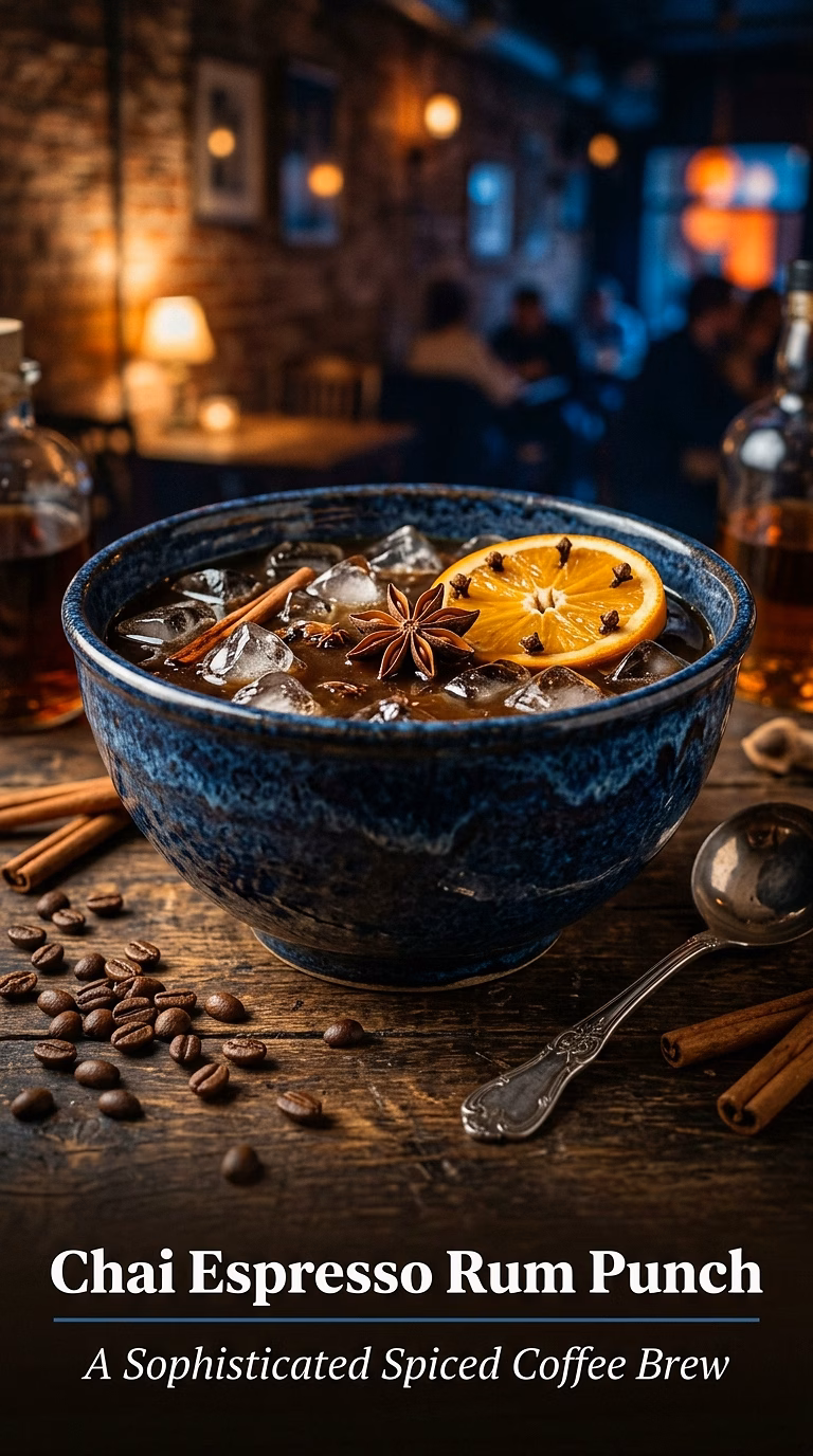 The Chai Espresso Rum Punch