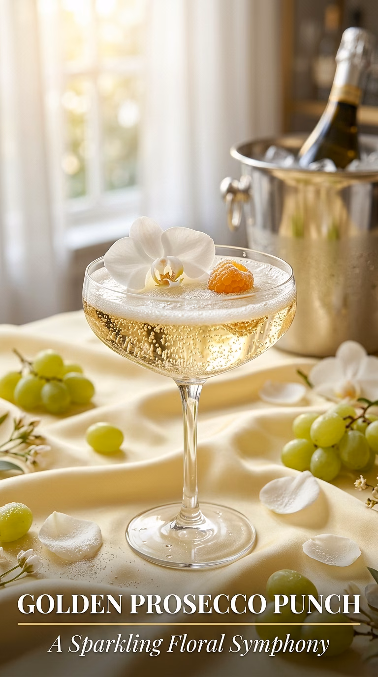 The Golden Prosecco Punch