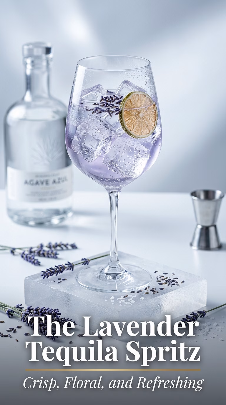 The Lavender Tequila Spritz