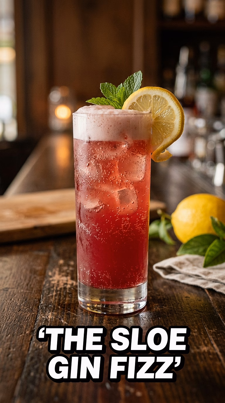The Sloe Gin Fizz