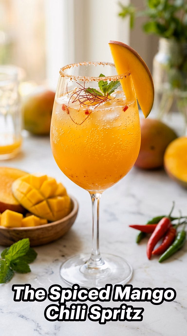 The Spiced Mango Chili Spritz