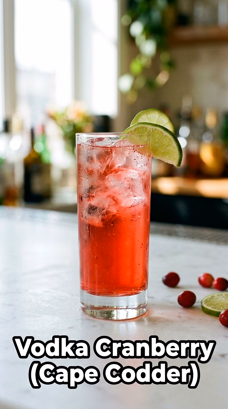 Vodka Cranberry (Cape Codder)