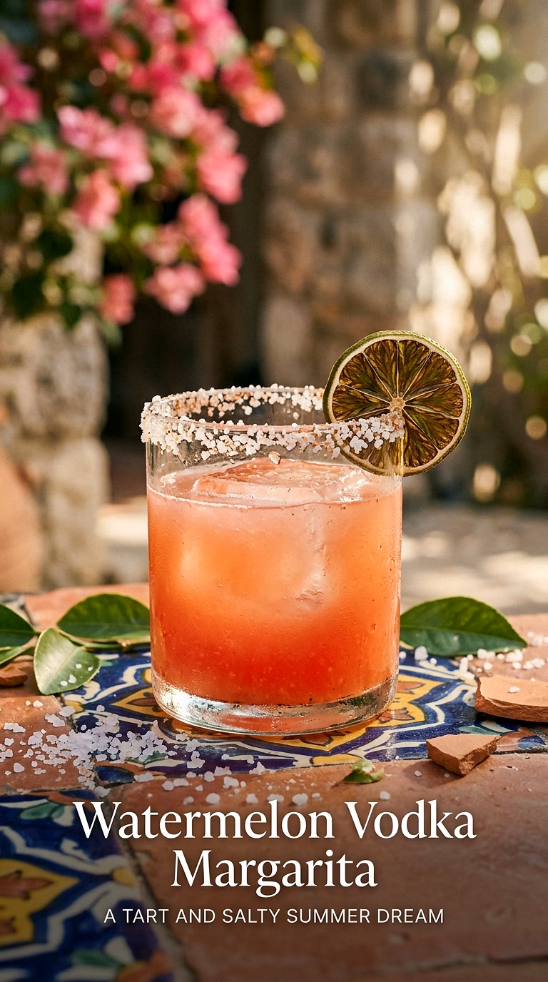 Watermelon Vodka Margarita