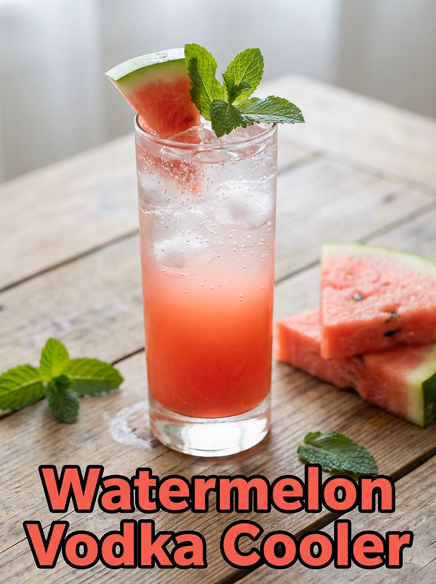 Watermelon Vodka Cooler