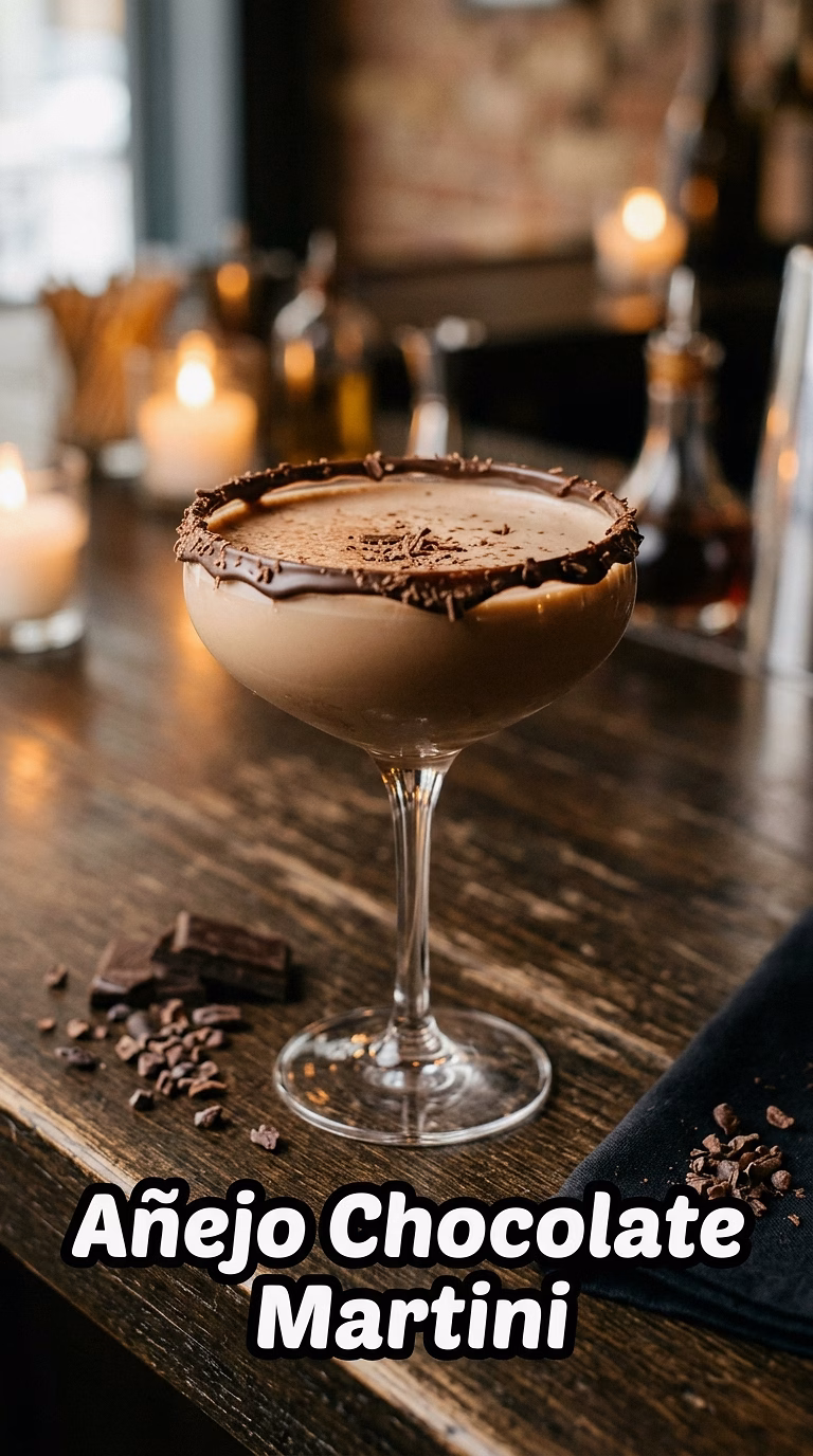 Añejo Chocolate Martini