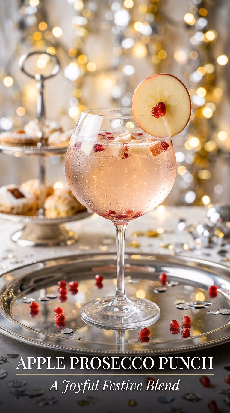 Apple Prosecco Punch