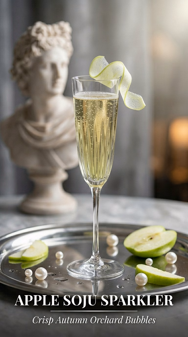 Apple Soju Sparkler