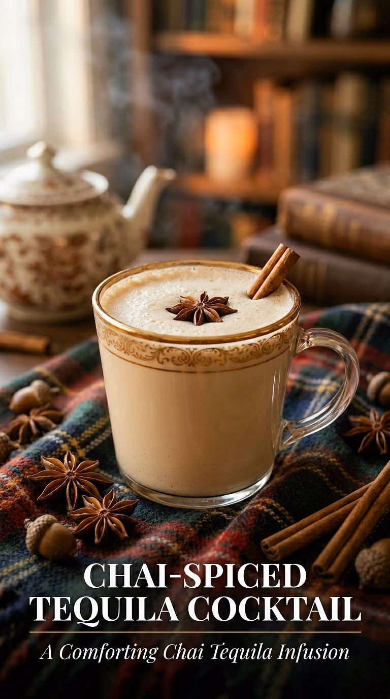 Chai-Spiced Tequila Cocktail
