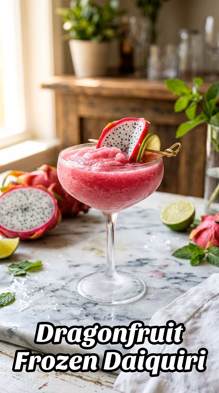 Dragonfruit Frozen Daiquiri