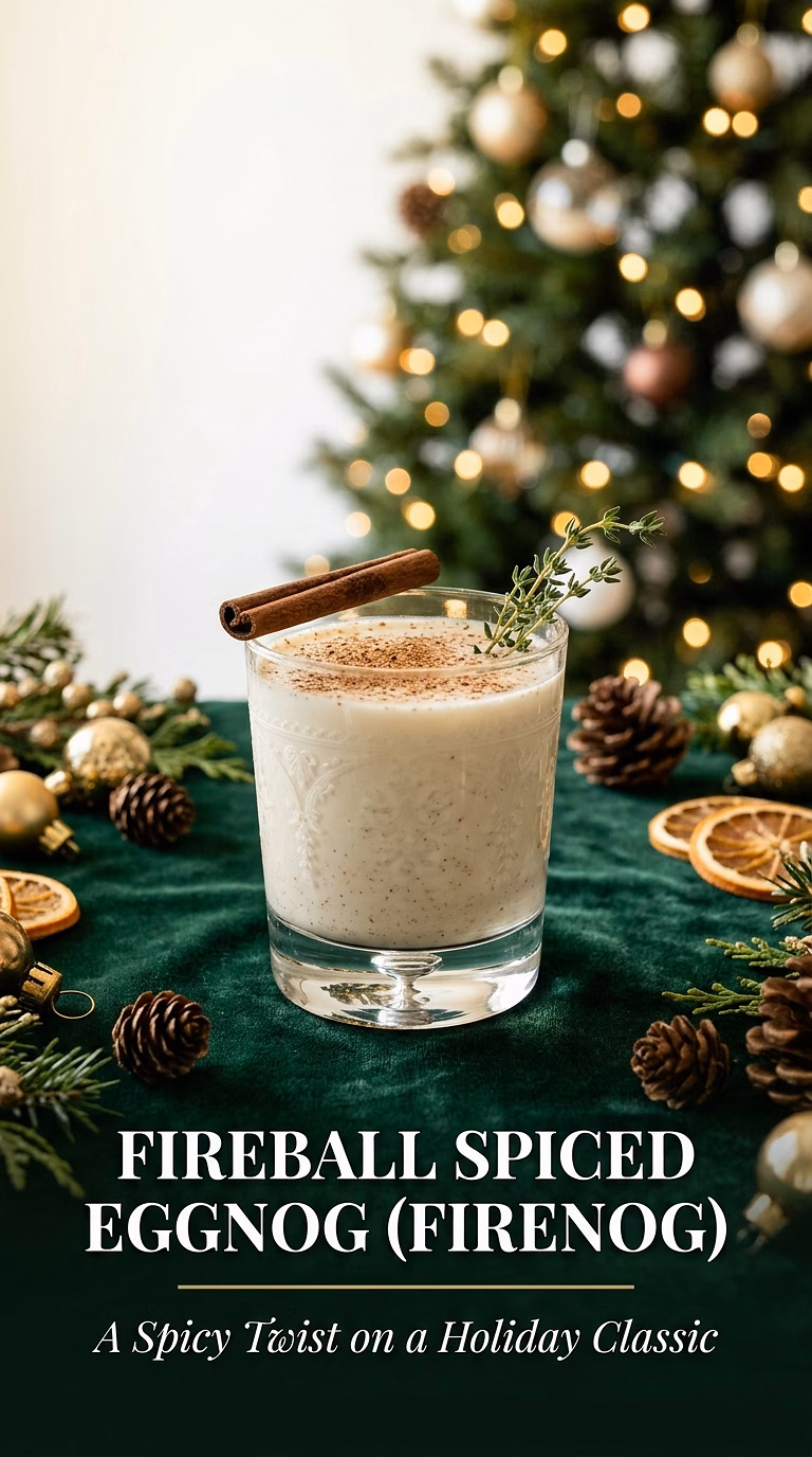 Fireball Spiced Eggnog (Firenog)